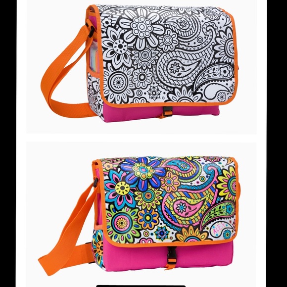 ALEX DIY Color A Flower Craft Messenger Bag - Picture 2 of 9